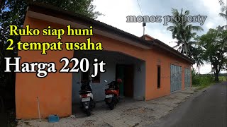 dijual ruko murah sekali. cuma 220 juta. 10 menit ke bandara yogyakarta