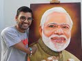 Narendra Modi | Oil painting of Indian Prime Minister | unique artist dhaval khatri - 2020