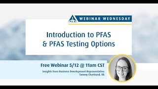 5-12 Introduction to PFAS & PFAS Testing Options
