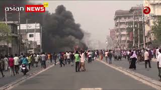 গাজীপুরের মালেকের বাড়ি এলাকায় সৌখিন পরিবহনের ধাক্কায় ৩ পোশাক শ্রমিক আহত