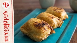 油揚げをこんがり焼いた、ジューシー焼きいなり寿司｜How to make Inari sushi