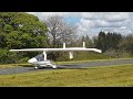 shadow landing at carrickmore fly in. strong crosswind