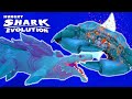 NARRALLICLYUS LUMINITE SHARK vs BLUE CRAB BOSS (HUNGRY SHARK EVOLUTION)