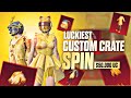 Golden custom crate opening| My Luckiest Crates Opening Yet!🔥 Pubg mobile