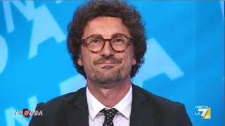 Danilo Toninelli (M5S) In Onda - la7 18/7/2017