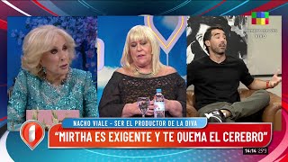 📺 Nacho Viale habló sobre  su abuela Mirtha Legrand y dijo que \