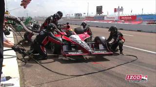 IZOD IndyCar Series Honda Grand Prix of St. Petersburg Highlights