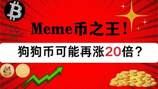 重点一:Meme币之王！狗狗币可能再涨 20 倍？巨鲸正在疯狂加仓这些币！重点二:比特币触及8w！疯狂牛市已经开启！牛市山寨如何布局实现收益最大化？