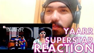 HARDY SANDHU - Yaarr Superstar || "REACTION"