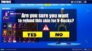 Fortnite Refund Skins Videos 9videos Tv - fortnite return request how to return skins for
