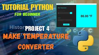 4. Project Based Learning Python - Make Temperature Converter With Tkinter + Source Code