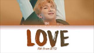 BTS (방탄소년단) RM 'Trivia 承 : Love' Lyrics