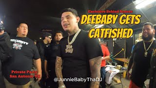 DeeBaby Gets CATFISHED In San Antonio / Behind Scenes / Private Party / Junnie Baby Vlog