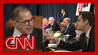 GOP lawmaker scolded after interrupting impeachment hearing