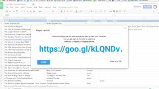 Flippity -- Google Sheets AddOn
