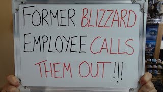 Former BLIZZARD Employee Calls Them Out Over DODGY HIRING PRACTICES!!