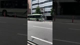 オーバーツーリズム解消は夢の話か⁉︎京都市バス観光特急に遭遇#shorts #路線バス