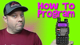 How To Program a Baofeng Ham Radio in 5 Minutes