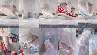 Cùng ngắm giày cổ trang, hài hán phục Trung Quốc| Let's look at ancient Chinese shoes- Nhã Di Các