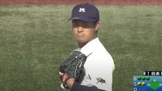 東京六大学野球　２０２２年注目選手　明治／蒔田稔投手（３年）