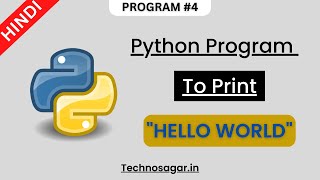 How to Print "Hello, World!" in Python | Python Tutorial for Beginners
