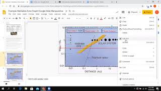 Habitable Zone Manipulative Demo