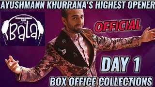 BALA BOX OFFICE COLLECTION DAY 1 | INDIA | OFFICIAL | AYUSHMANN KHURRANA | HIT