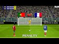 France vs Portugal Penalty Kick 🔥| Cristiano Ronaldo vs Kylian Mbappe 🔥