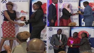 Nation Media Group journalists reign supreme at AJEA awards
