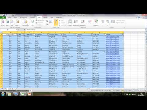Removing Duplicates in Excel 2010.mp4 Removing Duplicates in Excel 2010.mp4