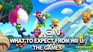 What to Expect from Wii U: The Games