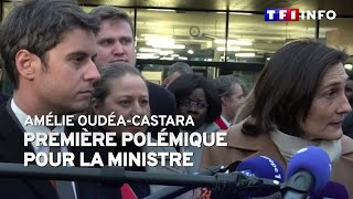 Amélie Oudéa-Castera : première polémique pour la ministre