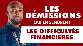 Les démissions qui engendrent difficultés financières et regrets