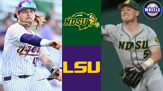 NDSU vs #2 LSU Highlights (Game 2) | 2024 College Baseball Highlights