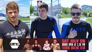 Unity MMA & Kickboxing Cole Smith, Ryan Lebedoff, and Ethan Northcott are fully prepared for OFC MMA