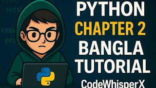 Python Chapter 2 | Variables & Data Types | Bangla Tutorial | CodeWhisperX