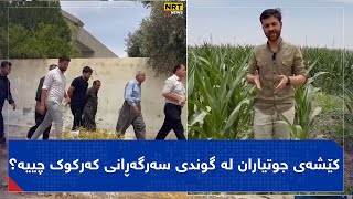 کێشەی جوتیاران لە گوندی سەرگەڕانی کەرکوک چییە؟،  سوپای عێراق چی پێ وتوون!؟