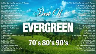 Greatest Evergreen Memories Oldies Love Songs🌿80s 90s Love Songs🍀Cruisin Nonstop Old Beautiful Songs