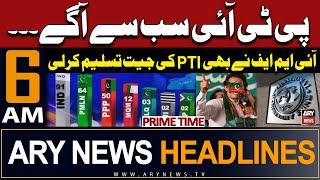 ARY News 6 AM Prime Time Headlines | 13th May 2024 | PTI Sab Say Agaye - IMF Report - Big News