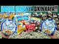 EDDIAAAN PARAH!!! HADIAH UANGNYA BIKIN KAYA!!! UNBOXING CIKI UNDU COKLAT vs PONGPONG