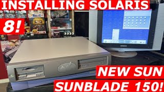 Can I Install A Downloaded Solaris 8 On A New In Box SunBlade 150 From Sun?