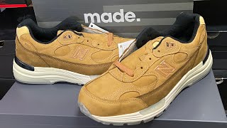 #233 New Balance 992 Made in USA Brown - 뉴발 992 중에3젤 저렴한 992, 뉴발란스 사이즈팁까지