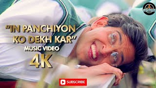 In Panchiyon Ko Dekh Kar | 4K Full Video Song | 2003 Koi Mil Gaya Movie | Hrithik Roshan