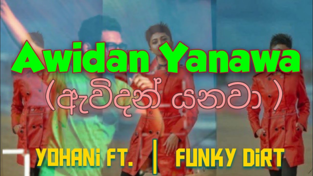 Awidan Yanawa(ඇවිදන් යනවා)|Lyrics In English #awidanyanawa#funkydirt# ...