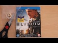 elysium blu ray unboxing