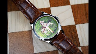 Patek Philippe 5077P-061 Rare Handcrafts Calatrava Carousel #patekphilippe #watches