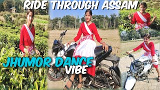 Assam Bike Ride in Adivasi Saree | Hero Xtreme 160R Adventure | 3DSR Rider Vlogs