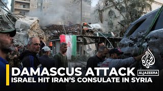 Several killed in Israeli strike on Iranian consulate building in Damascus