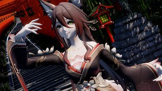 [MMD Honkai Star Rail] Gokuraku Jodo (Fugue/Tingyun/Feixiao/Jiaoqiu/Yukong)