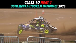 2024 Mens National Autograss Championships, Class 10 Heat 1 (ALL RACES) Yorkshire Dales